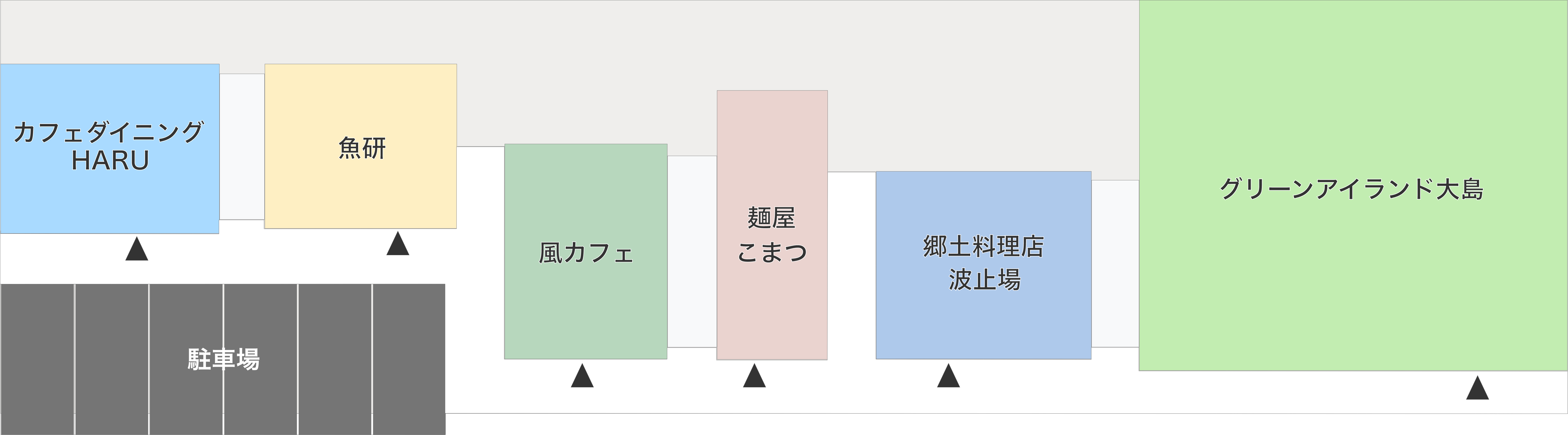 キッチン*花Fe HATOBA店舗イメージ図
